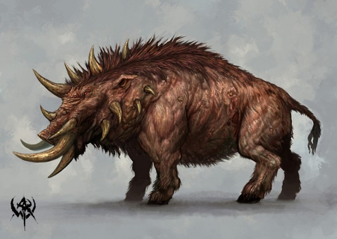 Erymanthian_Boar